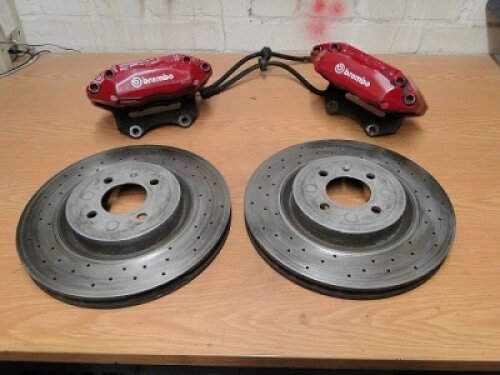 Brembo Bremsanlage Junior Kit 305x28 mm in 4x100 für Golf 2 3 Corrado Vento Polo 6N 6N2 GTI usw.