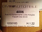 Audi a3 Scheinwerfer Klarglas - Bild 2